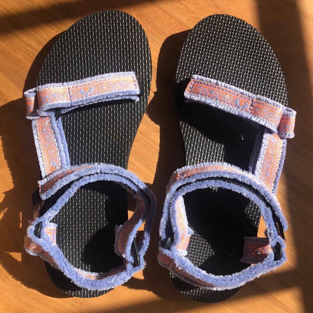 New Teva sandals with original box